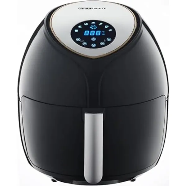 Black&White AF 120 RA Oil Free Fryer 12 Liters, Digital, Circular