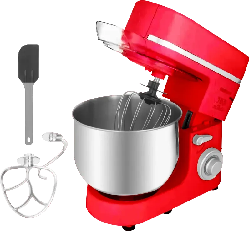 Black and White Professional Stand mixer, 2200 Watt, 8 Liters, Red, SM 822