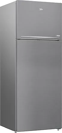 Beko RDNE448M20 B No Frost 2 Door Stainless Steel Refrigerator 408 Liters   Silver