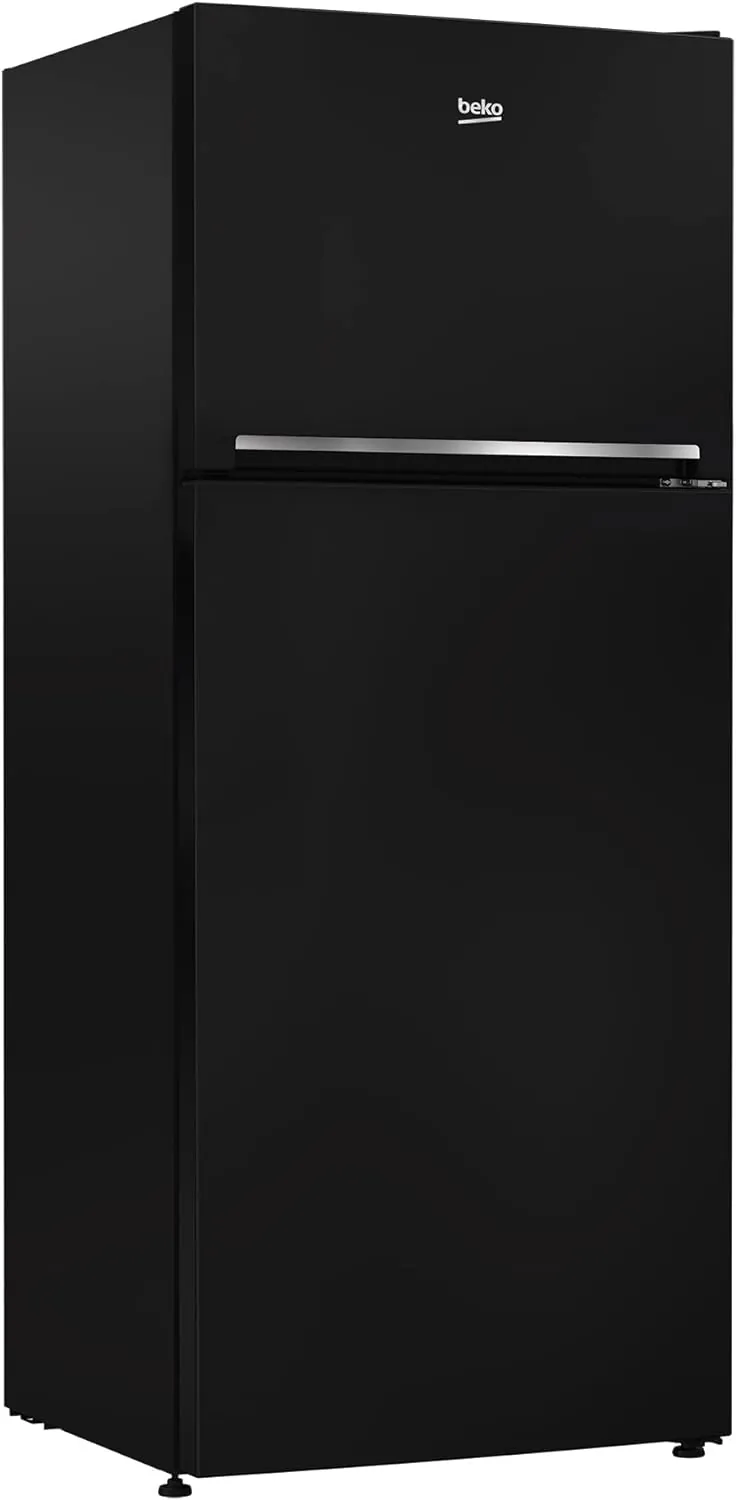 Beko No Frost Refrigerator, 367 Liters, Black  RDNE430K12B