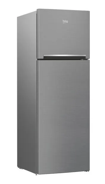 Beko No Frost Top Freezer Refrigerator, 314 Liters, Inverter, Silver   RDNE340K02 B