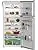 Beko 477 Liters Refrigerator   Double Doors   Harvest Fresh   Inverter Motor   Water Dispenser   Digital Control   B3RDNE500LD B (Brushed Silver)