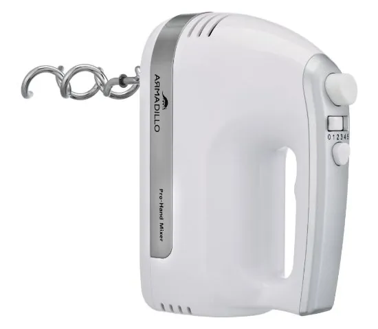 Armadillo hand mixer, 5 speeds   500 watts   black