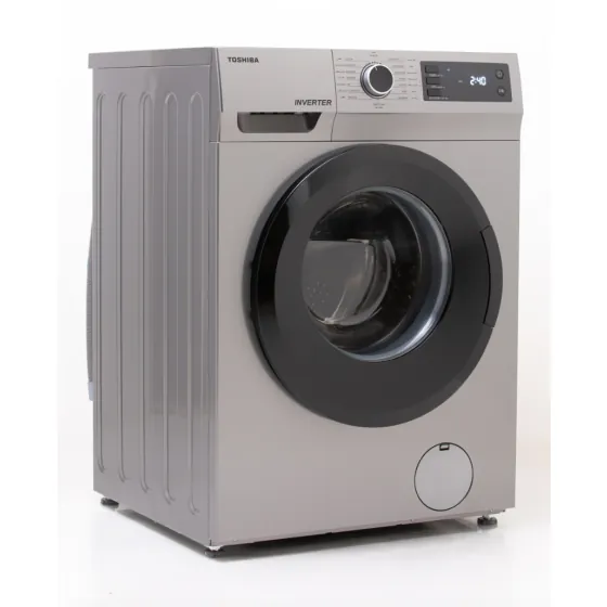 Toshiba Front Load Automatic Washing Machine, 8 Kg, Silver   TW BJ90S2E(SK)