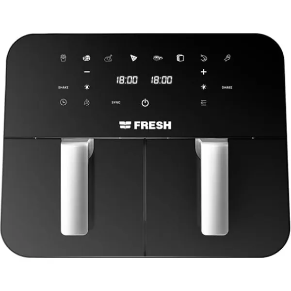 Fresh Air Fryer 2 Doors 9 L FAF D2400B With a Temperature Controller