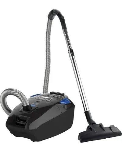 Beko Bagged Vacuum Cleaner   2400 Watts   4 Liters Dust Bin   HEPA12 Filter   Telescopic Tube   Black& Blue   VCC 5424 W