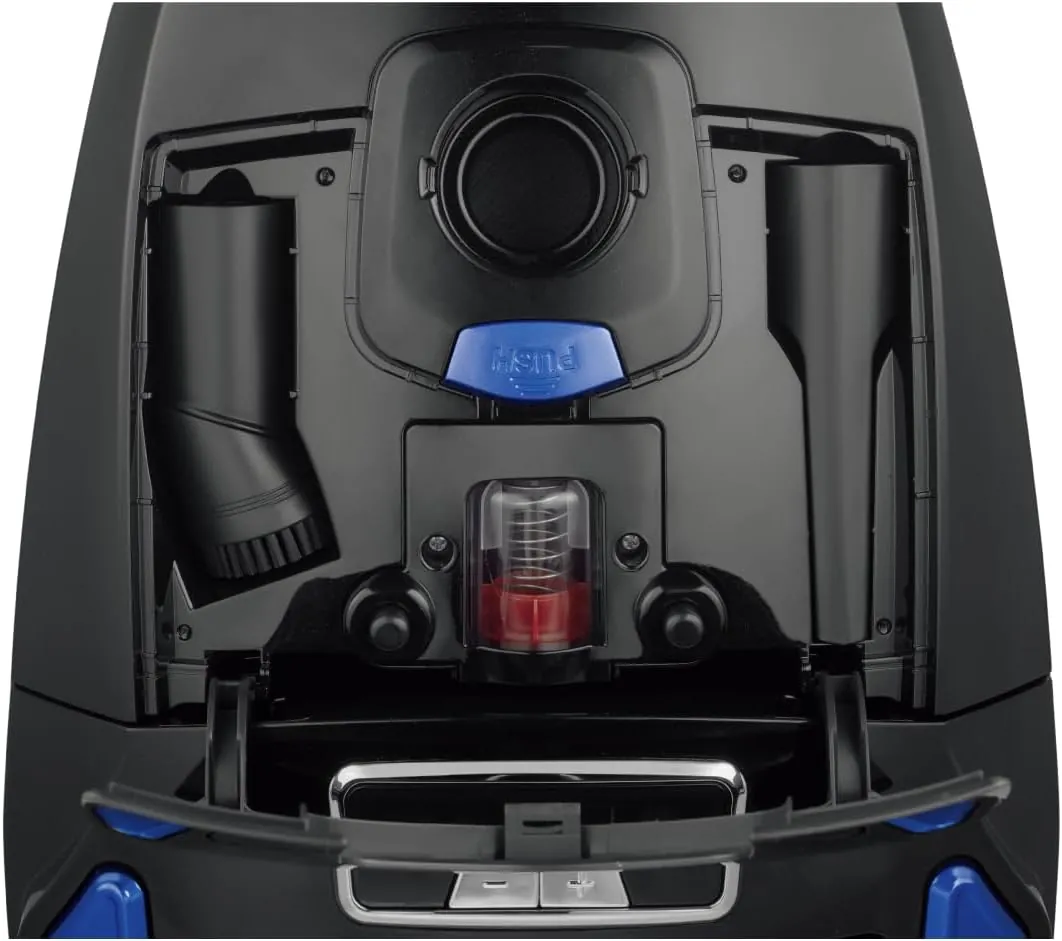 Beko Bagged Vacuum Cleaner   2400 Watts   4 Liters Dust Bin   HEPA12 Filter   Telescopic Tube   Black& Blue   VCC 5424 W