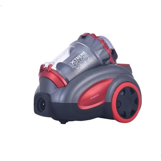 Kenwood Bagless Vacuum Cleaner, 2200 Watt, Black and Red   VBP80.000RG