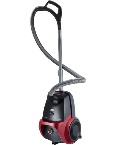 Beko Baggless Vacuum Cleaner   1800 Watts   4.5 Liters Capacity   330 Air Watt Suction Power   HEPA13 Filter   Black Red   VCC 54320 WP