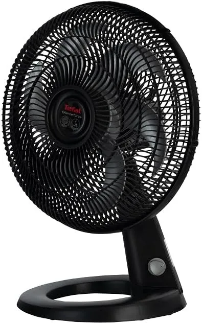 Tefal, Silence Force Desk Fan, 16 Inch, 3 Speeds, Black, VG4110EE