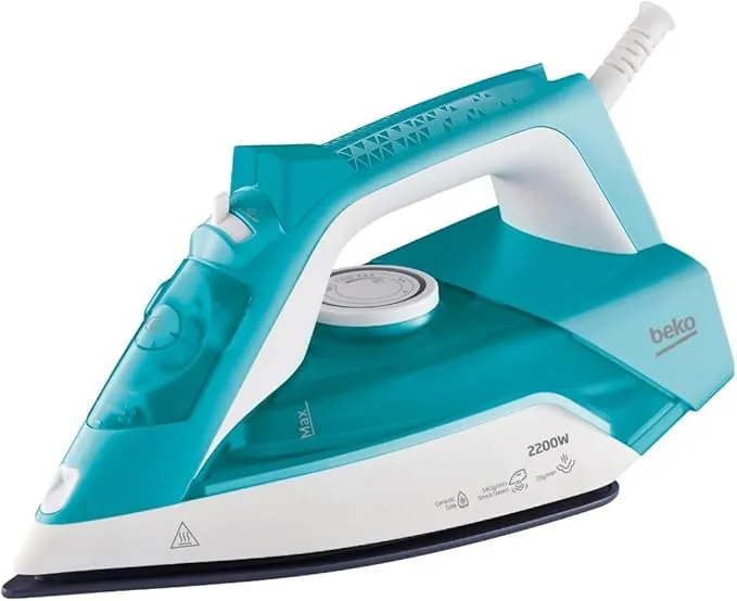 BEKO Steam Iron, 2200 Watts, Turqouise   SIM 3122 T