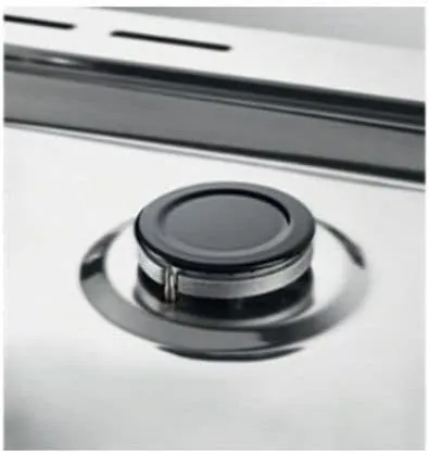 Zanussi Built In Cooker Hob Range, Cookers 5 Burners Cool Max Stainless 2 Daze Safety Fan, Silver, ZCG94396XA