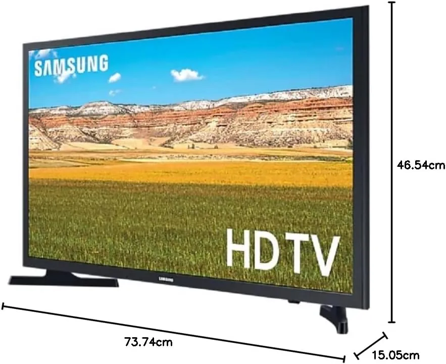 Samsung 32 Inch Full HD Smart LED TV with Built in Receiver   Black   UA32T5300AUXEG
