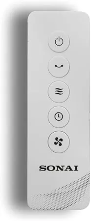 Sonai Wall Fan 18 With Remote , 3 Speed Settings , Timer Up To 7.5hours , 70 Watt– MAR  1822