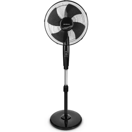 Sonai Stand Fan with Remote Control, 18 Inch, Black   MAR 1840
