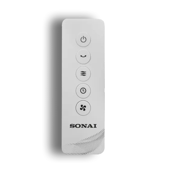 Sonai Stand Fan with Remote Control, 18 Inch, Black   MAR 1840