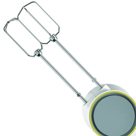 Beko Glow Hand Mixer with Attachments, 425W, White   HMM 62404 W