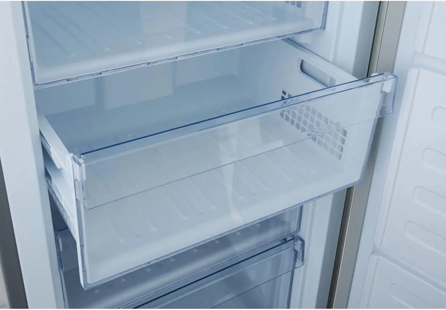 Kiriazi e230n5 3 digital freezer 5 drawers  8 feet, silver