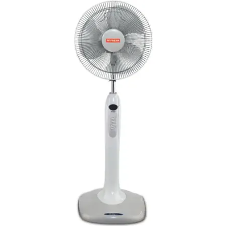 Fresh Stand Fan Piano  18 Inch, Grey