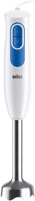 Braun MultiQuick Hand Blender with Easy 2 Speed Control and 600ml BPA Free Beaker – MQ20001MWH